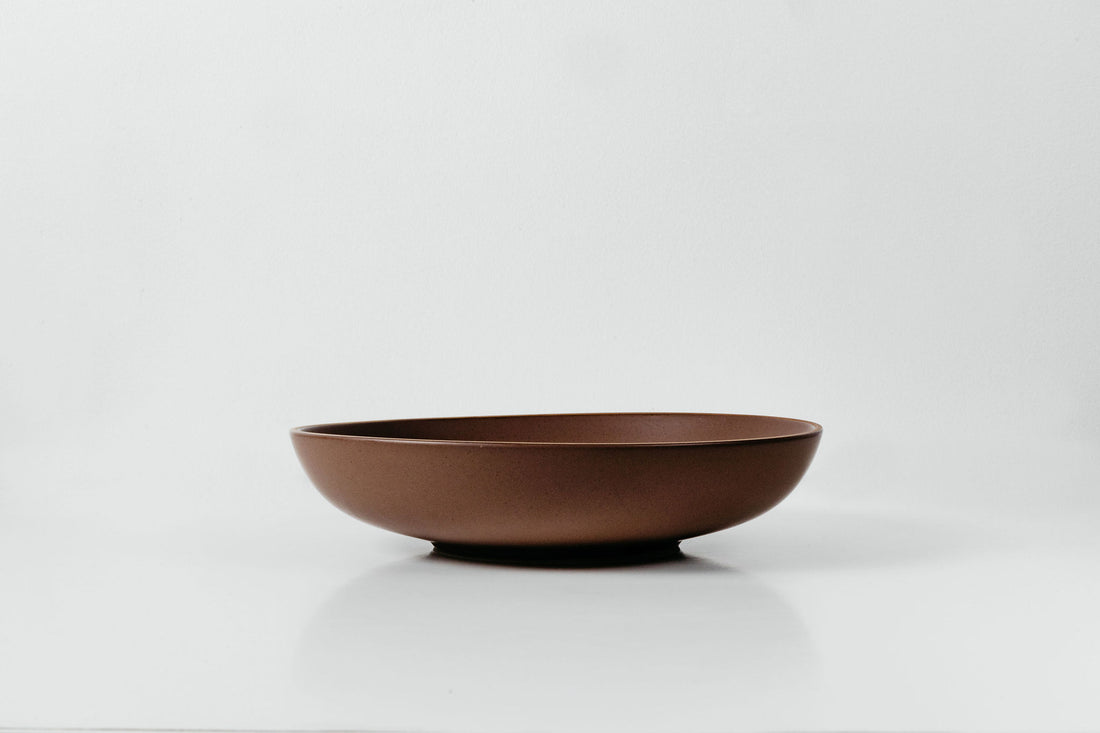 10.25” Shallow Serving Bowl - Lineage Ceramics