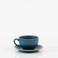 8oz Coffee Cup with Saucer - Lineage Ceramics