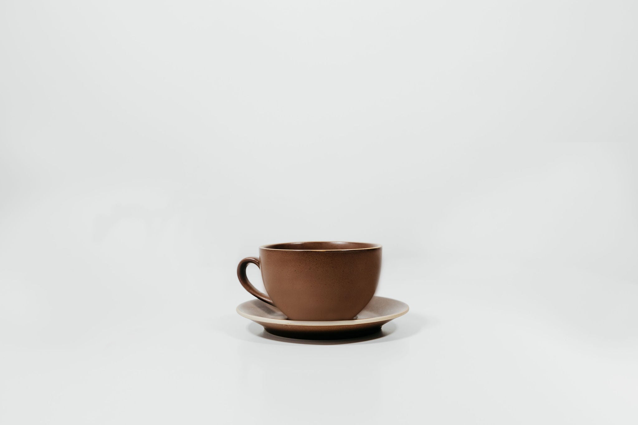8oz Coffee Cup with Saucer – Lineage Ceramics